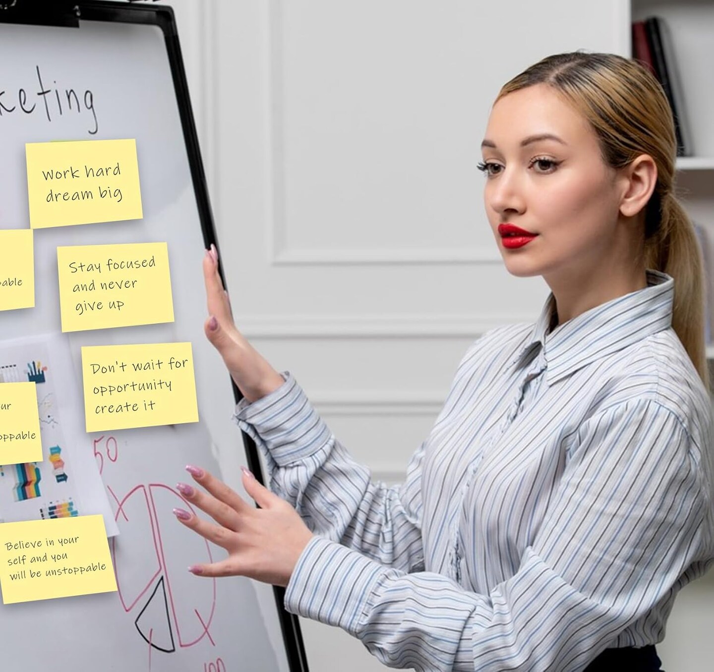12 Pads Large Sticky Notes Yellow,3 x 5&#x27;&#x27; Self-Stick Notes Pads Recyclable,100 Sheets/Pad Super Sticking Power 76x127mm,1200 Sheets Clean Removal Sticky Notes Easy to Post for Note Taking,to Do Lists