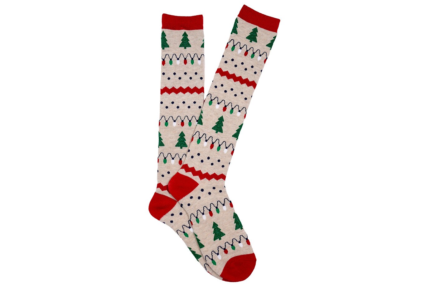 Everything Legwear Christmas Faire Isle Knee High Sock