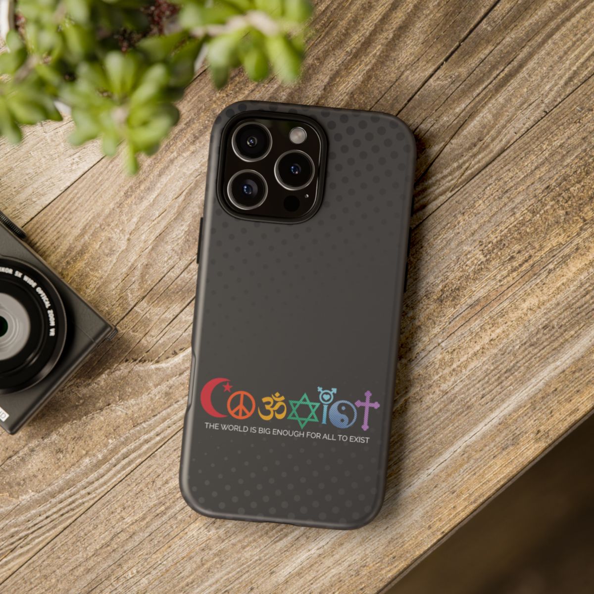Coexist Phone Case | Colorful Equality Design | Peace and Unity Gift |  Tough Cases for Unique Style | MakerPlace by Michaels