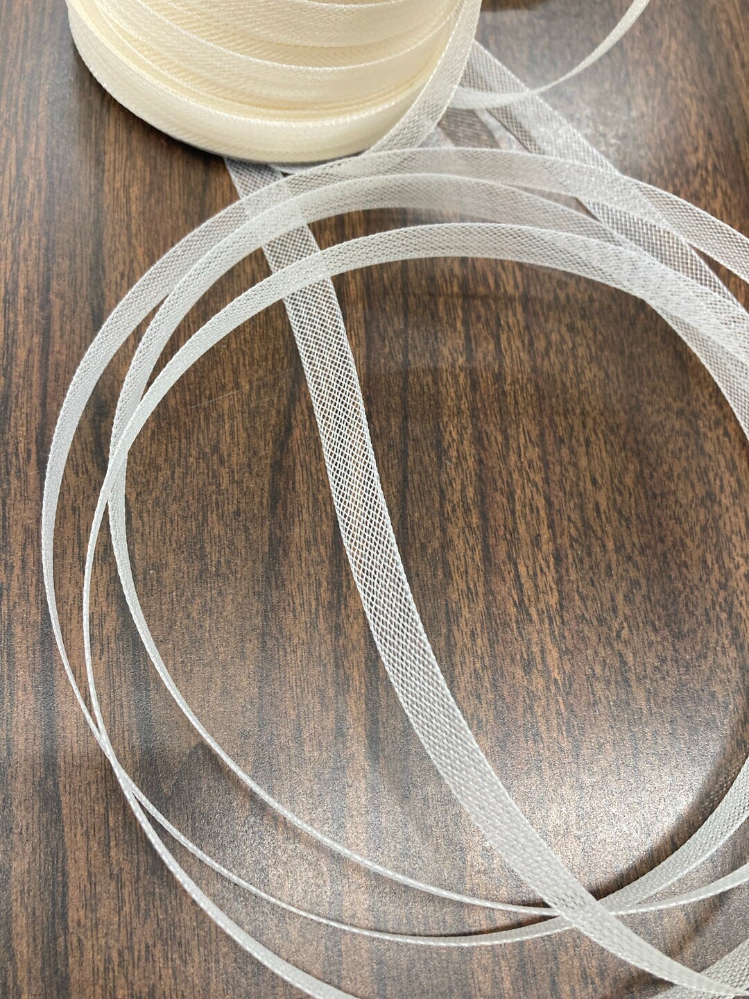 1 Yard Horsehair Braid Trim Crinoline Webbing for Sewing 100% Nylon 1/2" Wide