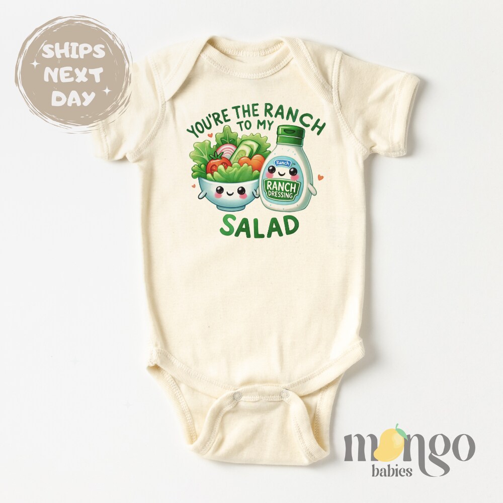 Rach Salad Cute Baby Bodysuit, Kids and Toddler T-Shirt - Funny