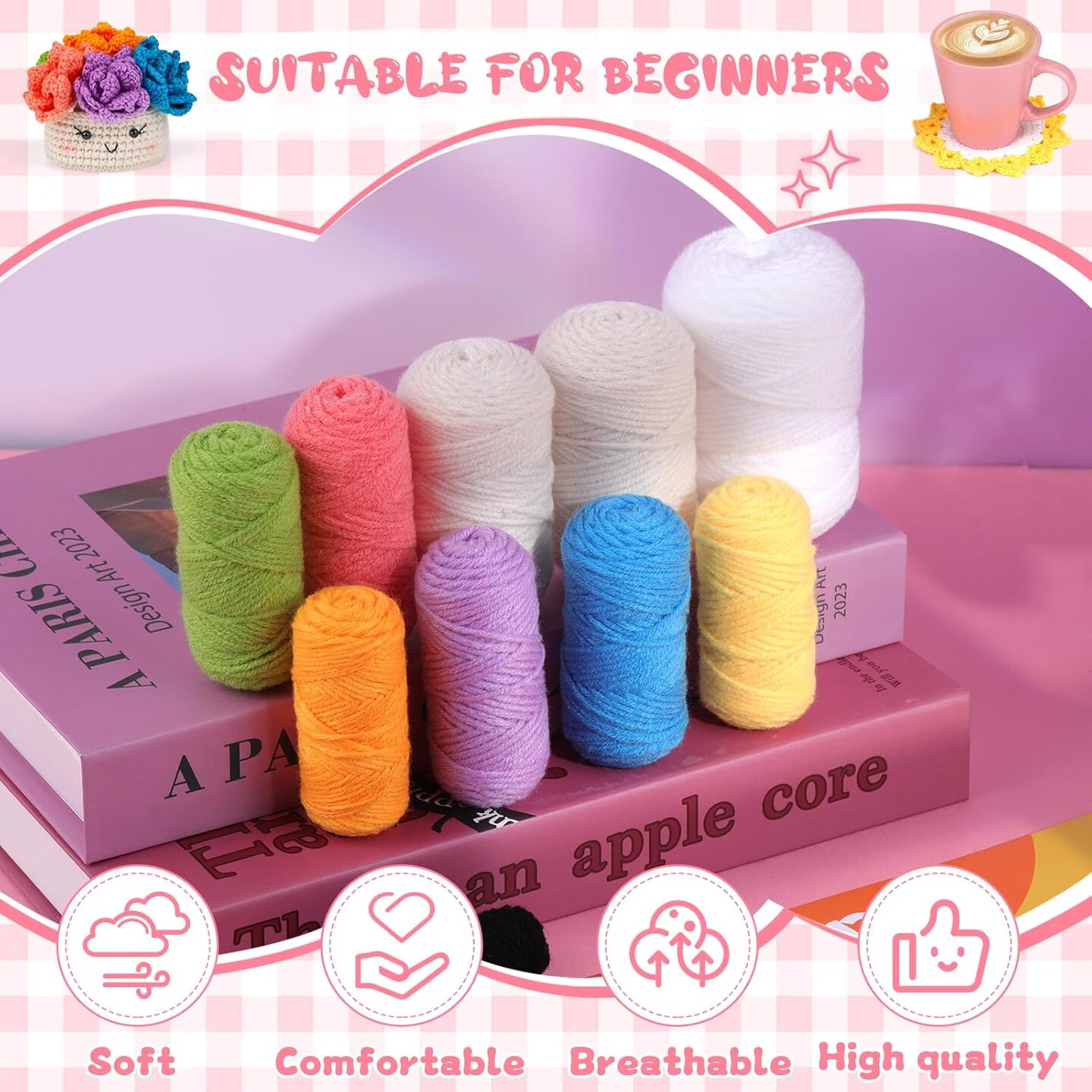 6PCS Crochet Starter Kit