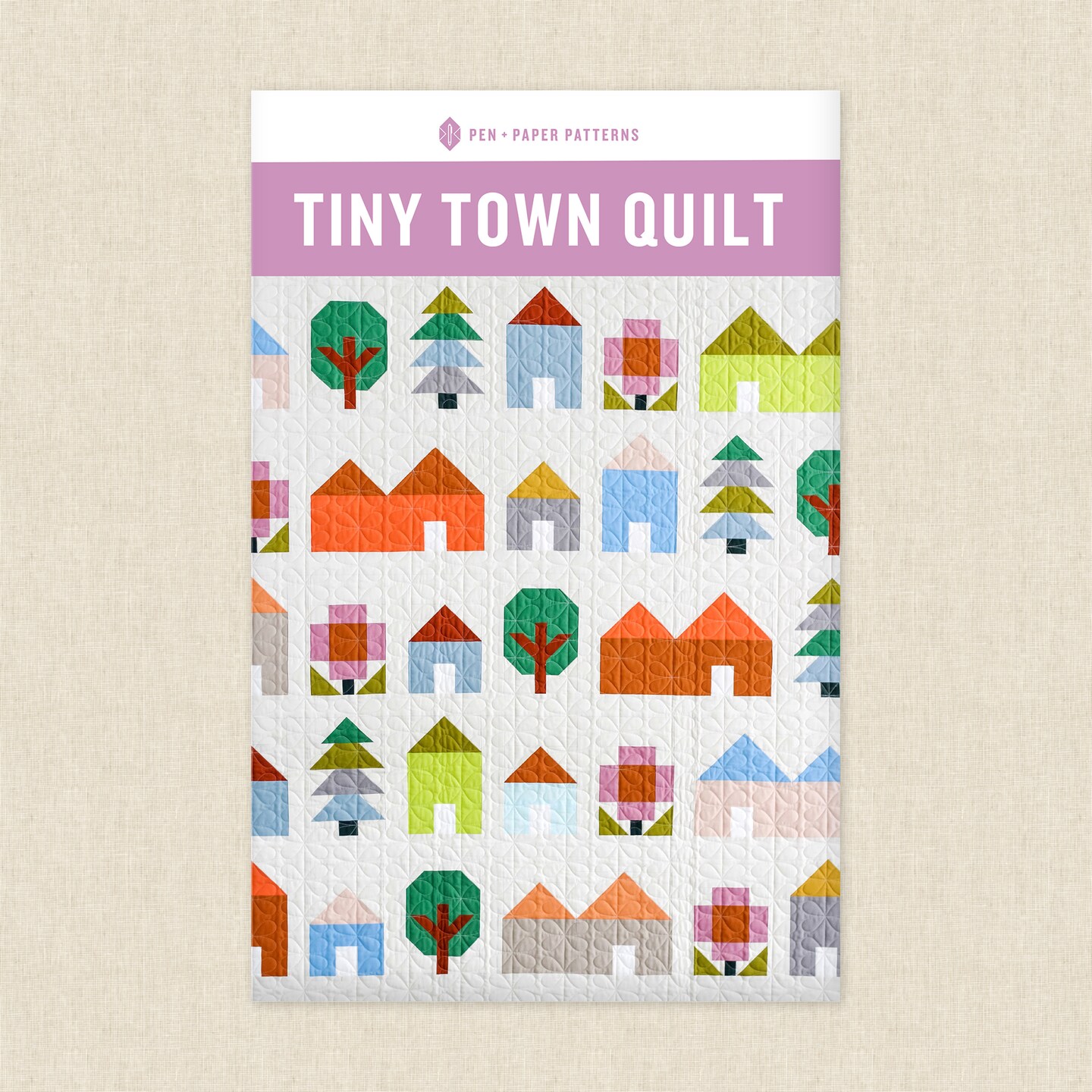 Tiny Town Quilt (ppp 17) | Pen and Paper Patterns | Sewing Pattern