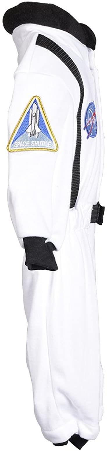 White Jr. Astronaut Suit romper infant baby boys halloween costume 6 - 12M