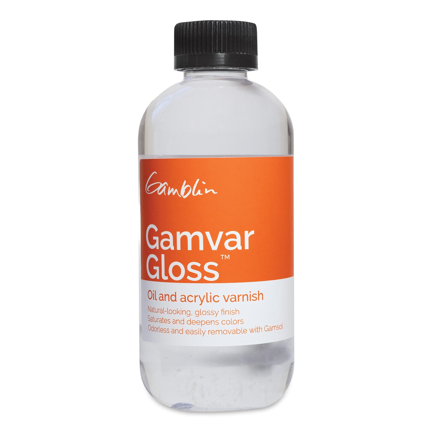 Gamblin Gamvar Gloss Varnish - 8.5 oz bottle