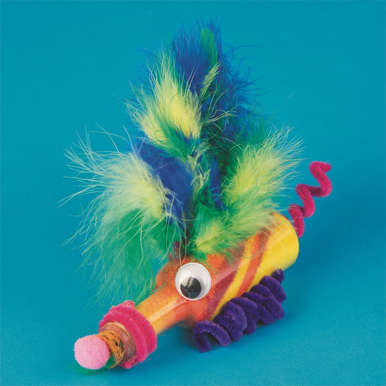 EduCraft&#xAE; Sand Art Monsters Craft Kit (Pack of 24)