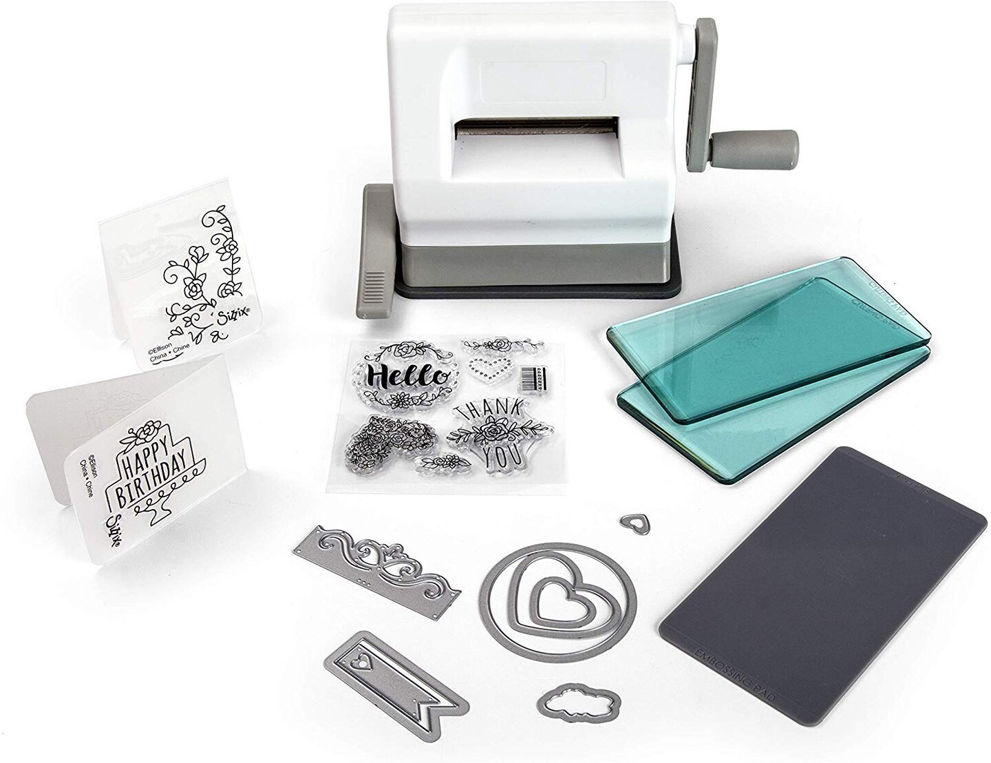 Portable Manual Die Cutting &#x26; Embossing Machine for Arts &#x26; Crafts, Scrapbooking &#x26; Cardmaking