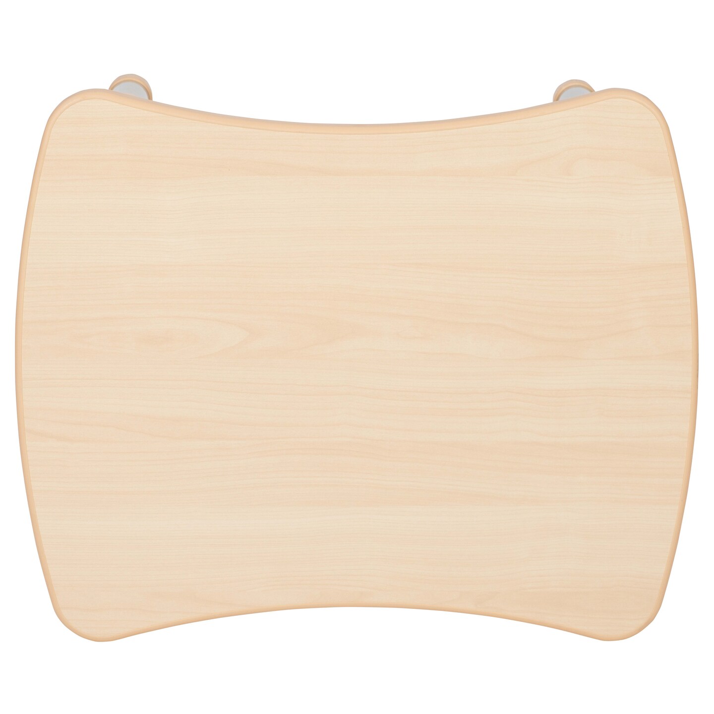 Emma and Oliver 21.875"W x 26.625"L Rectangular Plastic Height Adjustable Activity Table Set with 2 Chairs