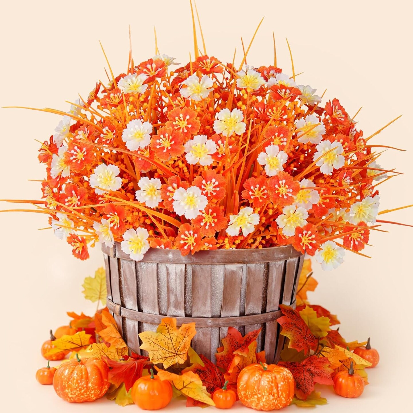 Artificial Autumn Fake Mums Plants