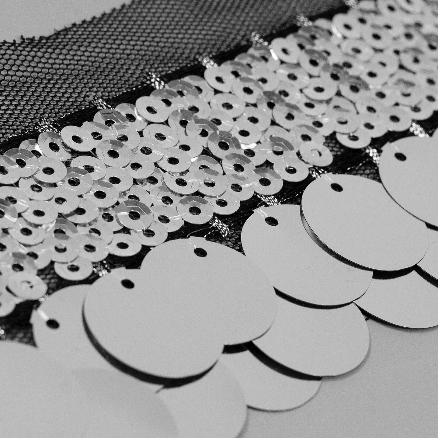 5 Yards of Jolene 2" Designer Sequin Trim Fringe | 5 yard cut