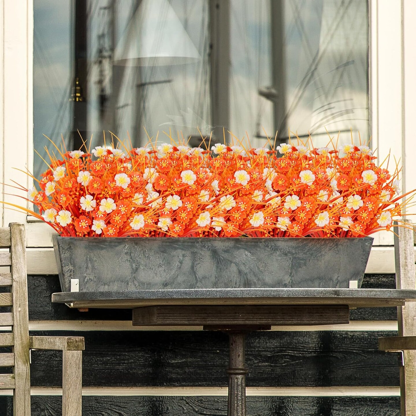 Artificial Autumn Fake Mums Plants