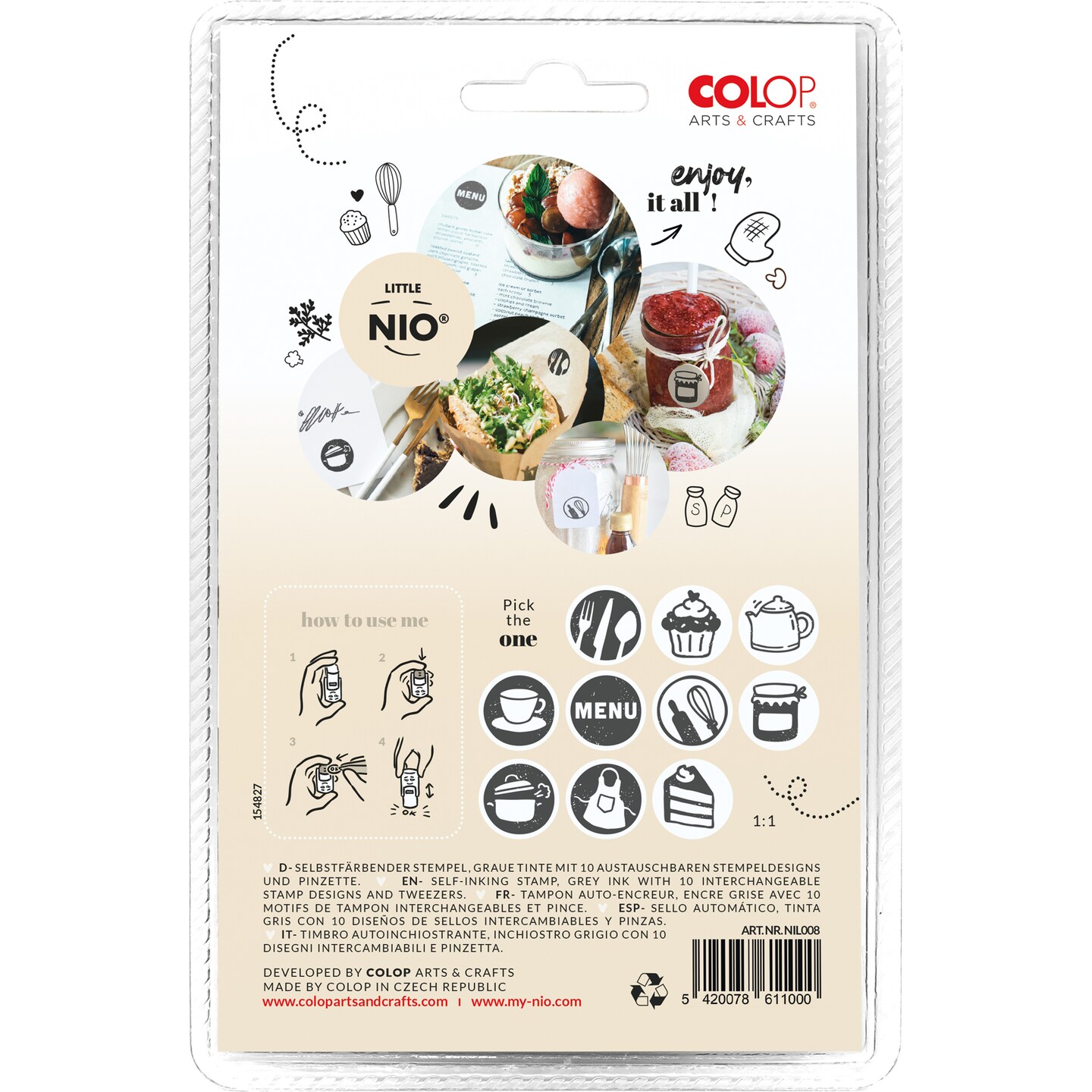 Little NIO Journal DIY KITCHEN Design Set