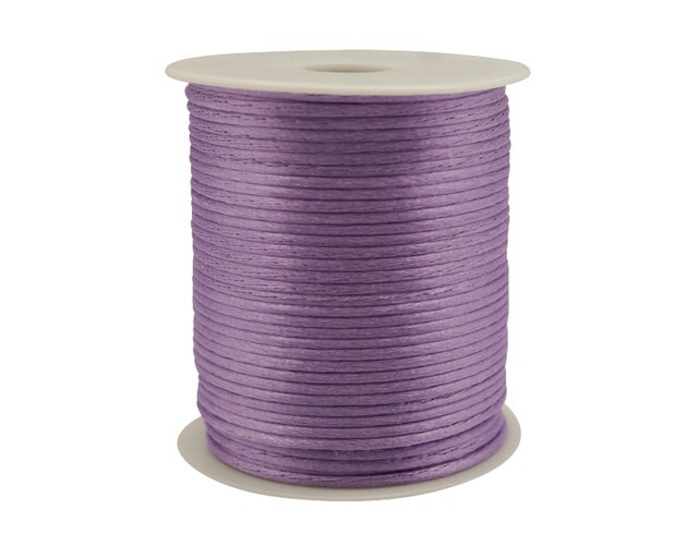 2mm wide x 100 yards Lavender Rattail Cord Trims Pack of 5 Spools
