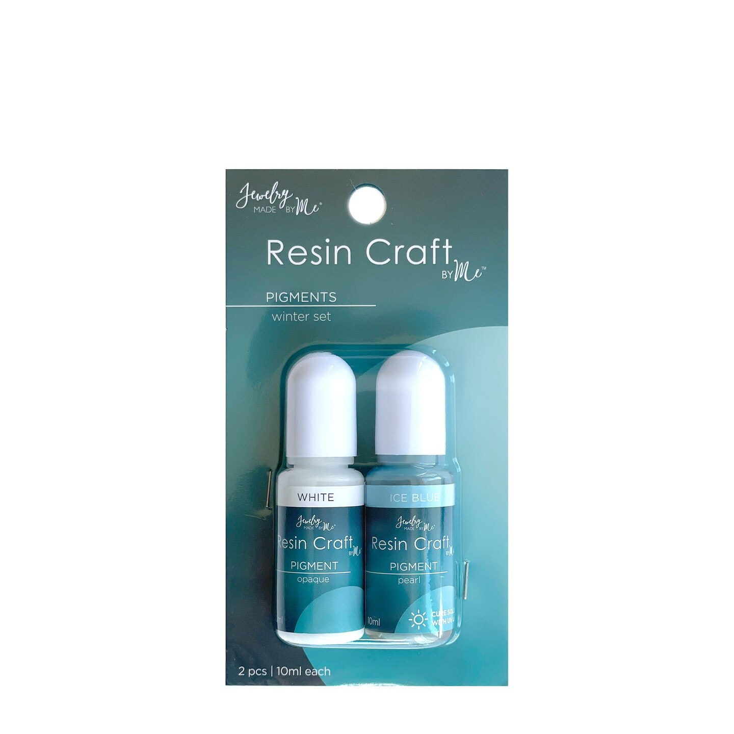 Resin Craft By Me™ Opaque White & Ice Blue Liquid Pigments 2pc 10ml