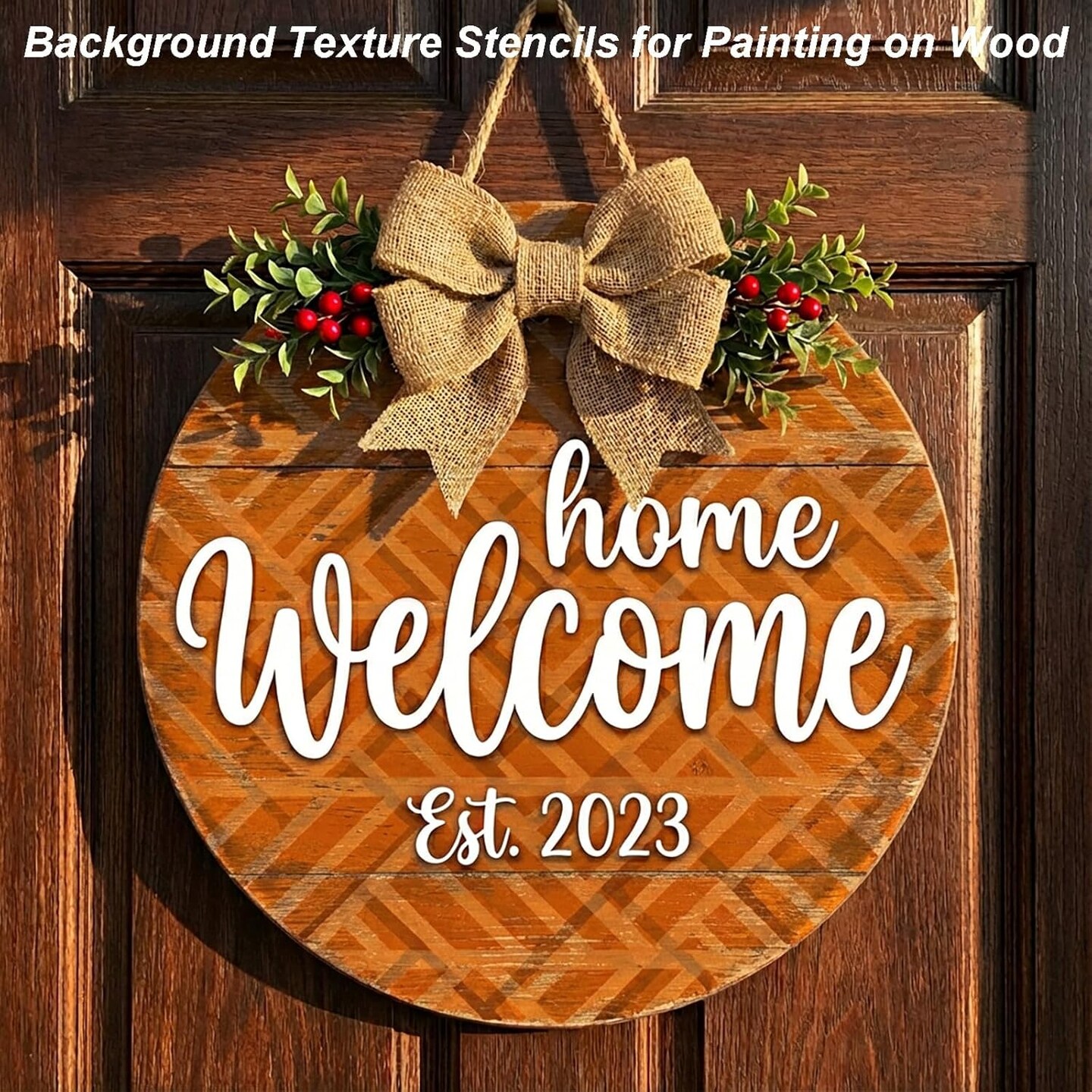 16 PCS Geometric Stencils for Painting, Stencils for Crafts Reusable 6 x 6 Inch Plastic Pattern Templates for Wood Signs Furniture Tile Canvas Card Making and DIY Decor