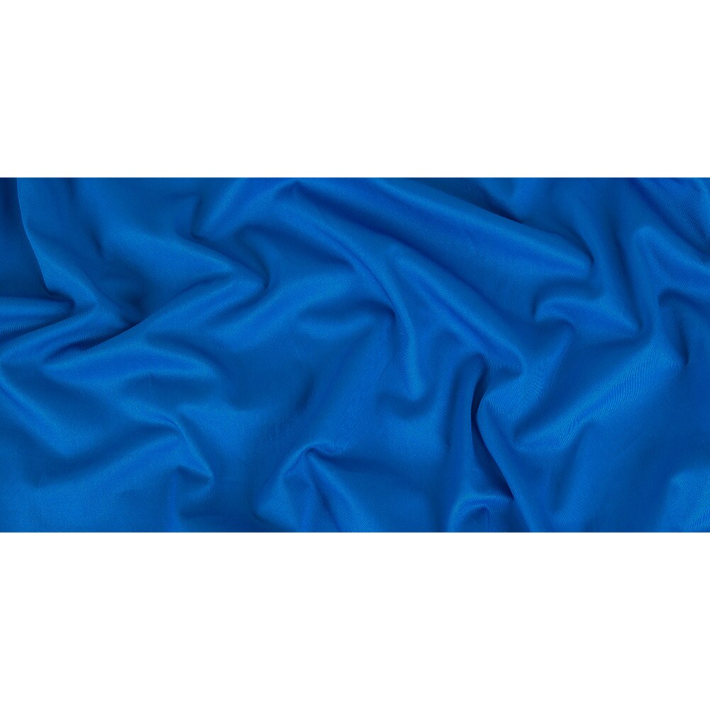 1 Yard Organic Cotton Twill Marine Blue Fabric 59 Inches Width