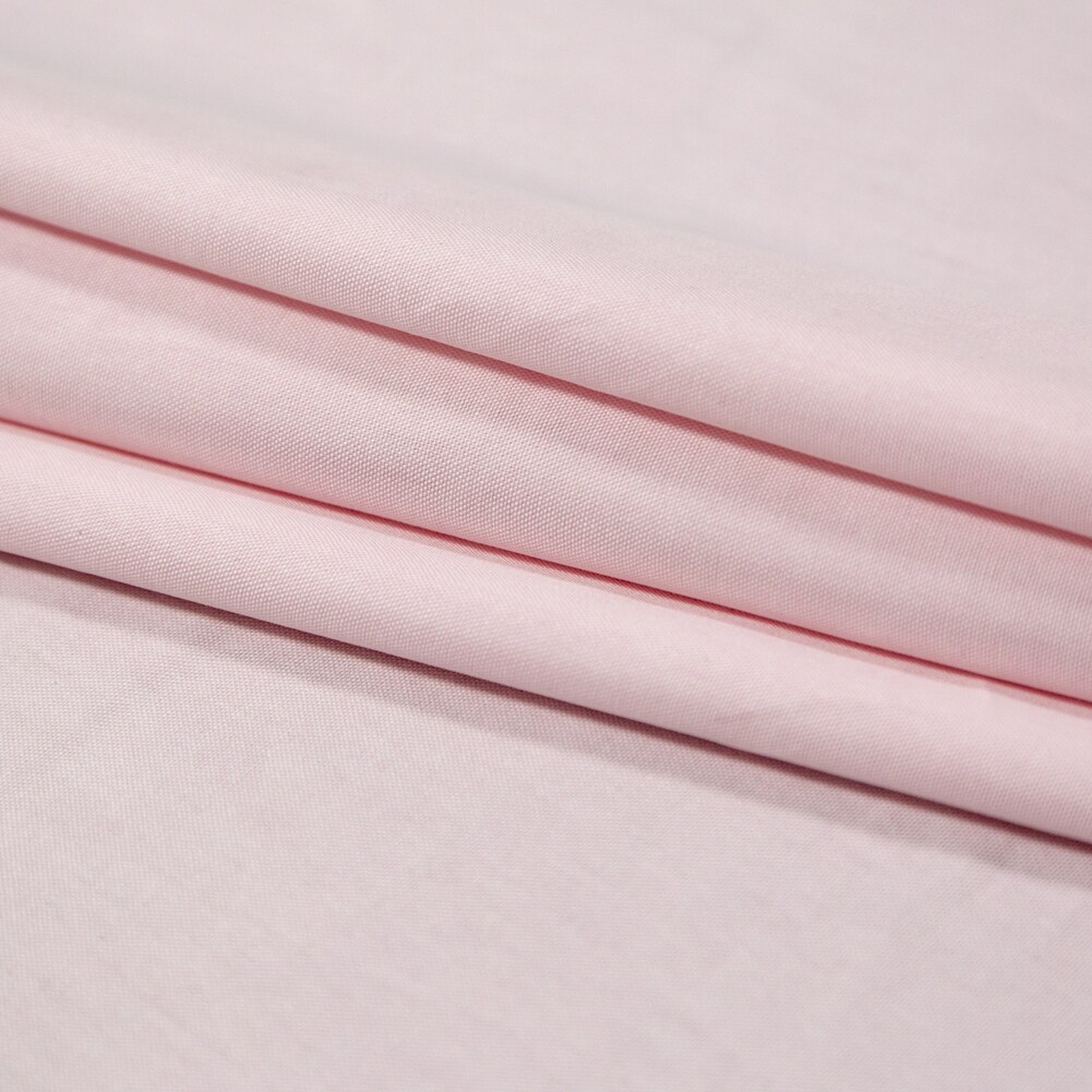 1 Yard Pink Calendered Organic Cotton Oxford Sustainable Solid Fabric