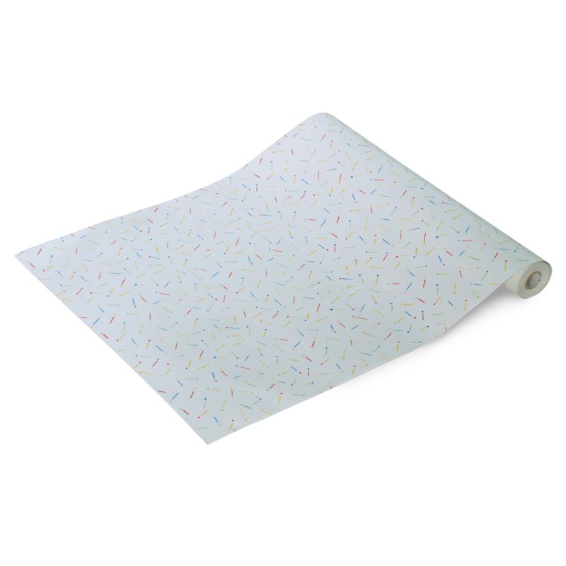 Colorful Match Wallpaper Roll, Peel-and-Stick, Waterproof and Reusable
