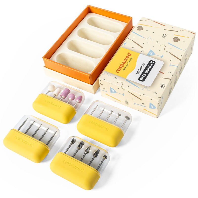 Ultimate 20-Piece Engraving Bit Set for Wood, Metal, Stone, Glass & More – Precision Tools with Tungsten Steel, Sanding & Polishing Bits