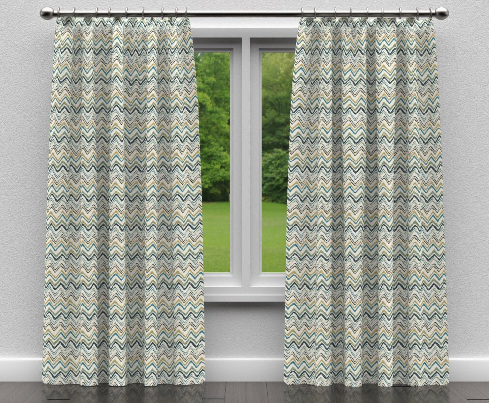 Upholstery Fabric - Aqua & Teal,Green Abstract & Geometric Upholstery Fabric 54 Inches"