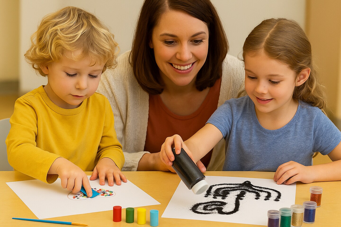 Craft Glitter 1 lb Jar – White / Clear Bulk Glitter for Crafts, Decor & Classroom Projects