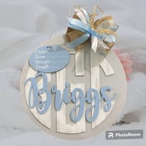 Hospital Door Hanger for Newborns