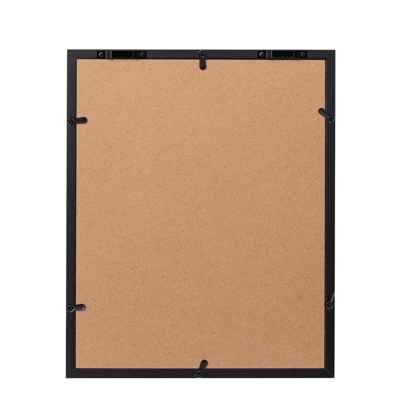 8x10 Inch Shadow Box with Real Glass Cover and Top Slot, Display Case Frame for Tickets, Flower, Pictures, Black