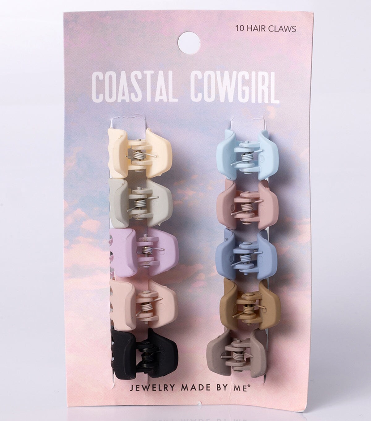 Coastal Cowgirl 10PC Multicolor Mini Hair Claws