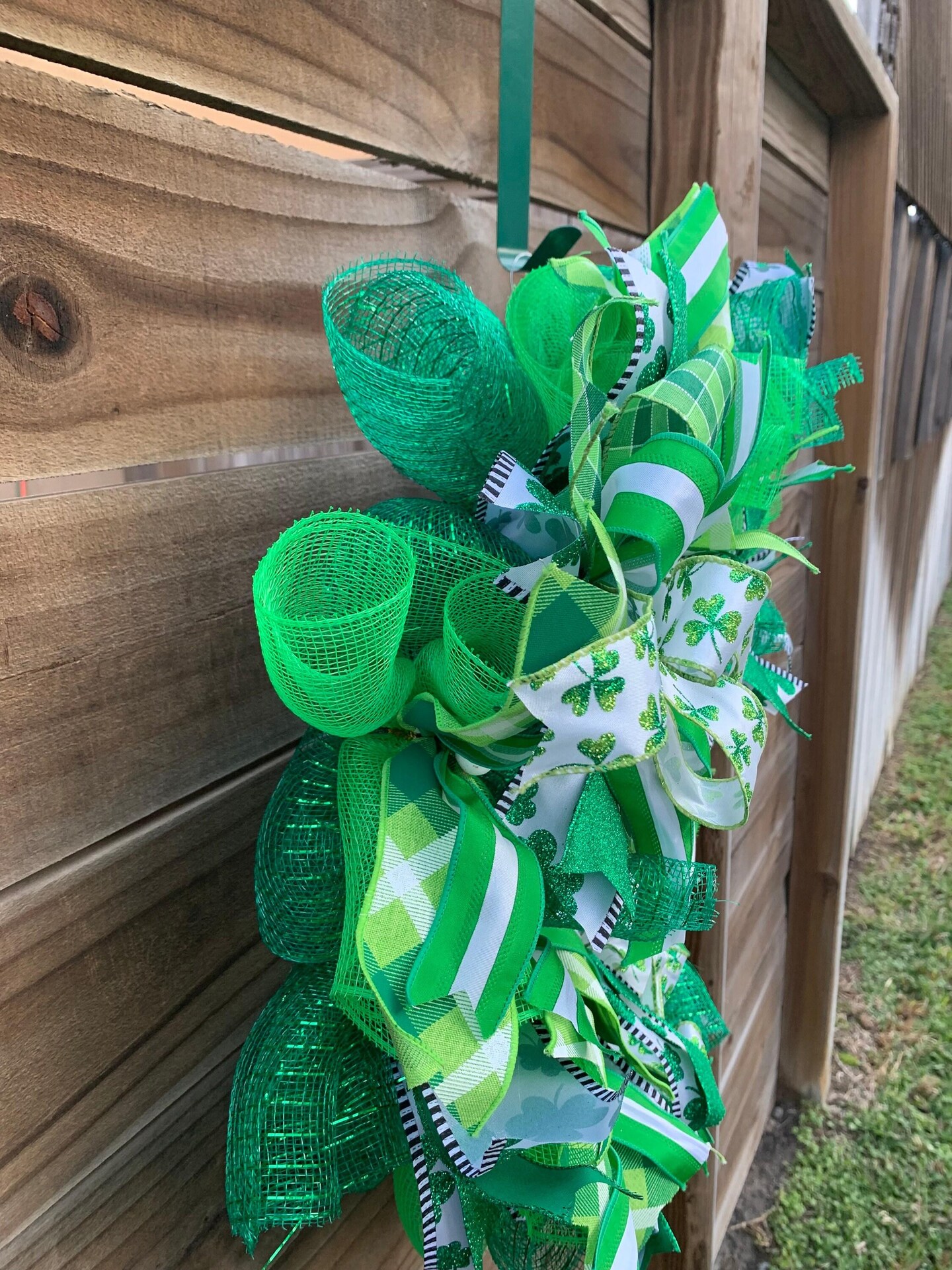St.Patrick's Day Wreath for front door, Saint Patrick's Wreath