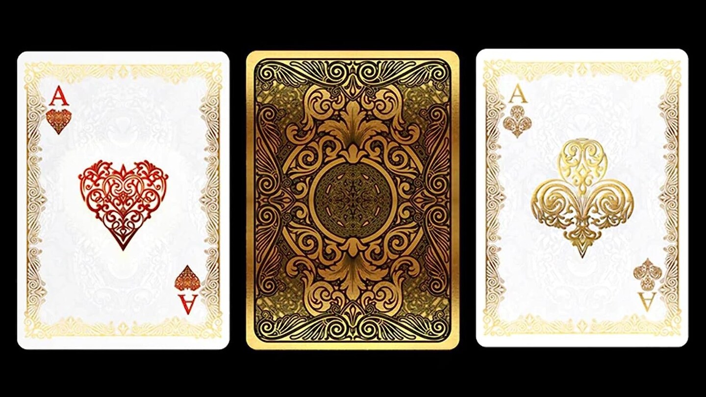 Bicycle Gold Premium Playing Cards, Poker Size Standard Index