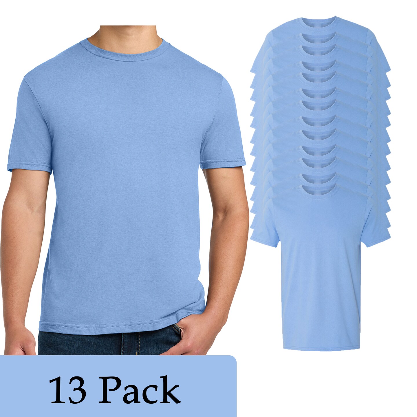 Gildan Men's Softstyle Short Sleeve T-Shirt, Craft Bundle for DIY