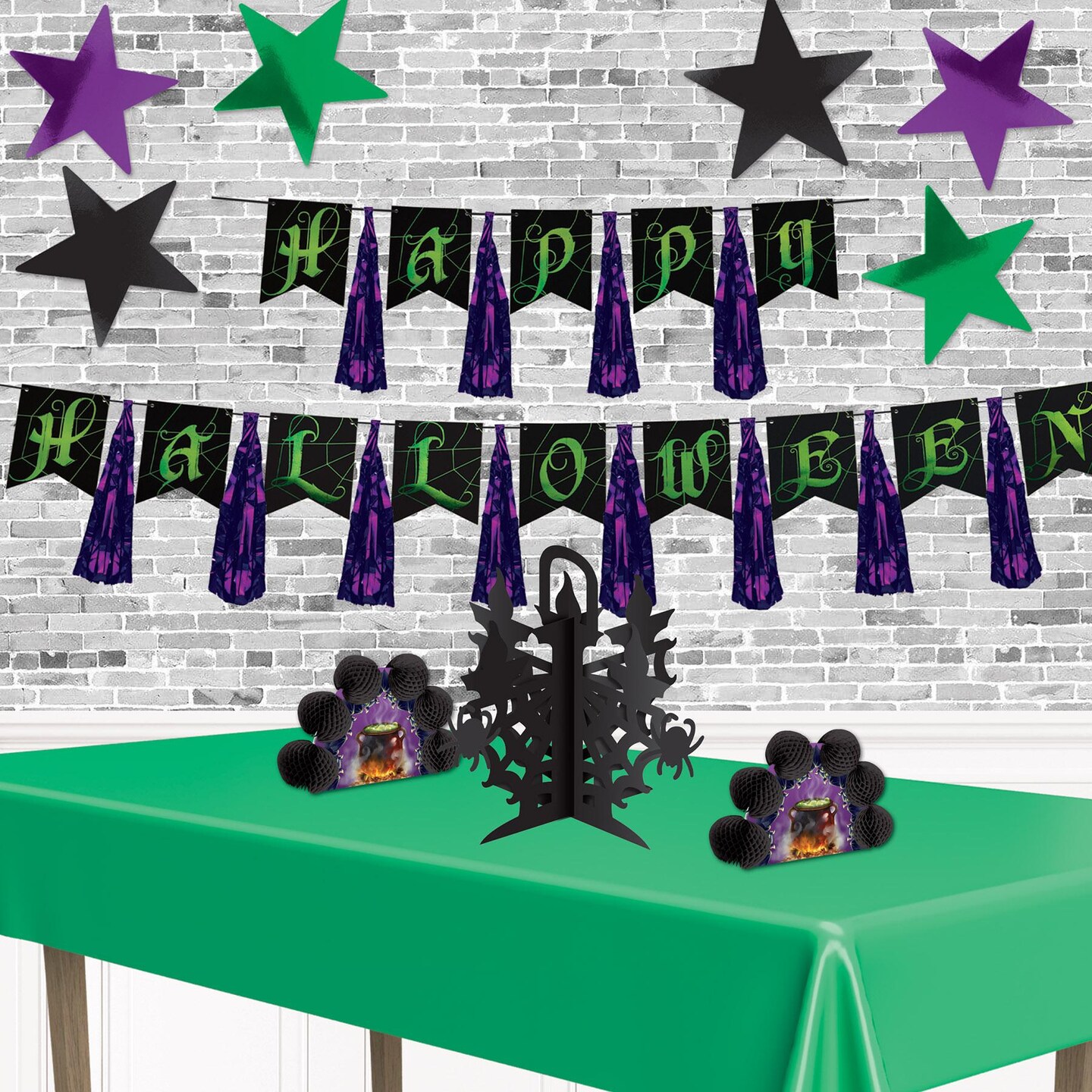 72 Pack Beistle 5&#x22; Party Foil Star Cutout- Green