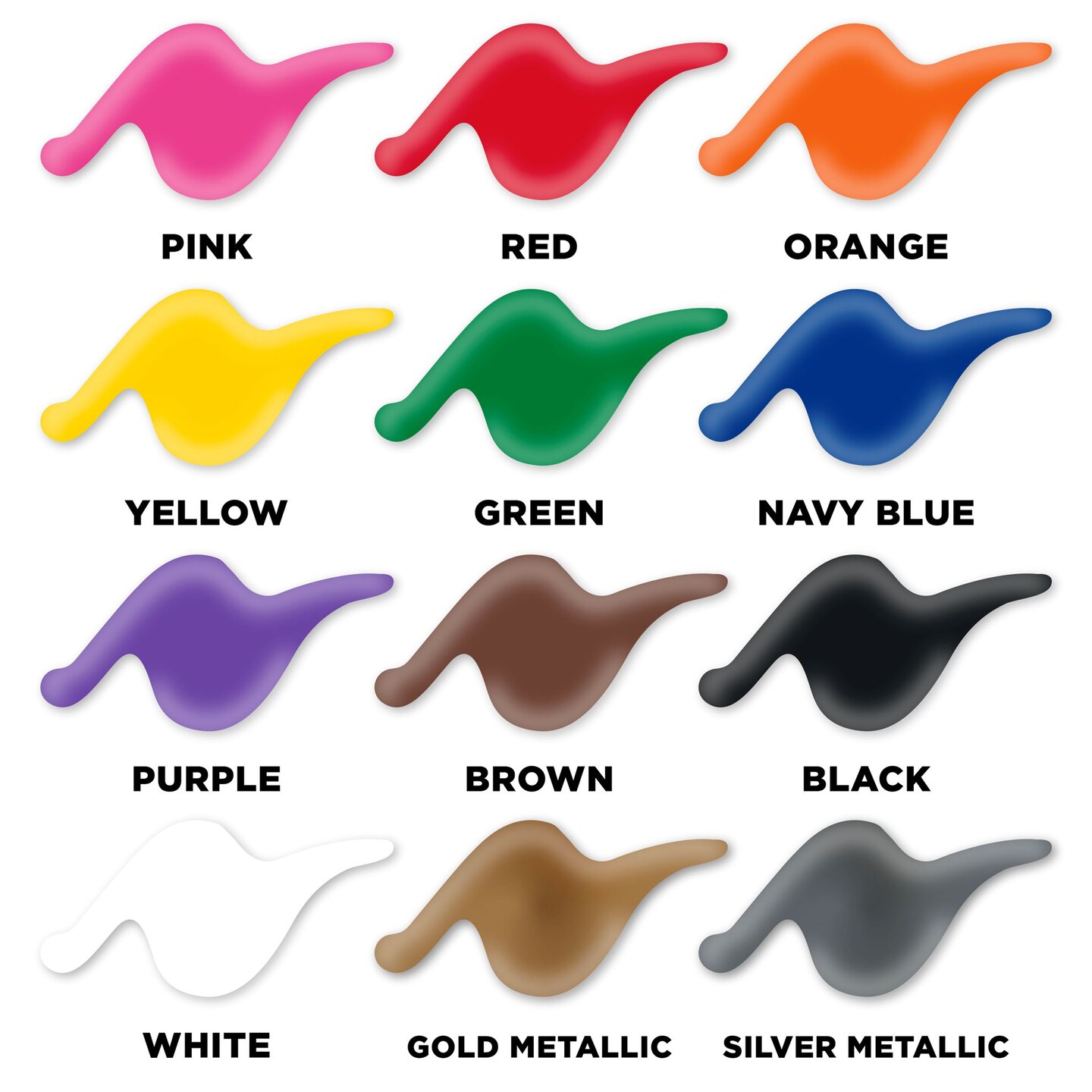Puffy 3D Paint Value 24 Pack