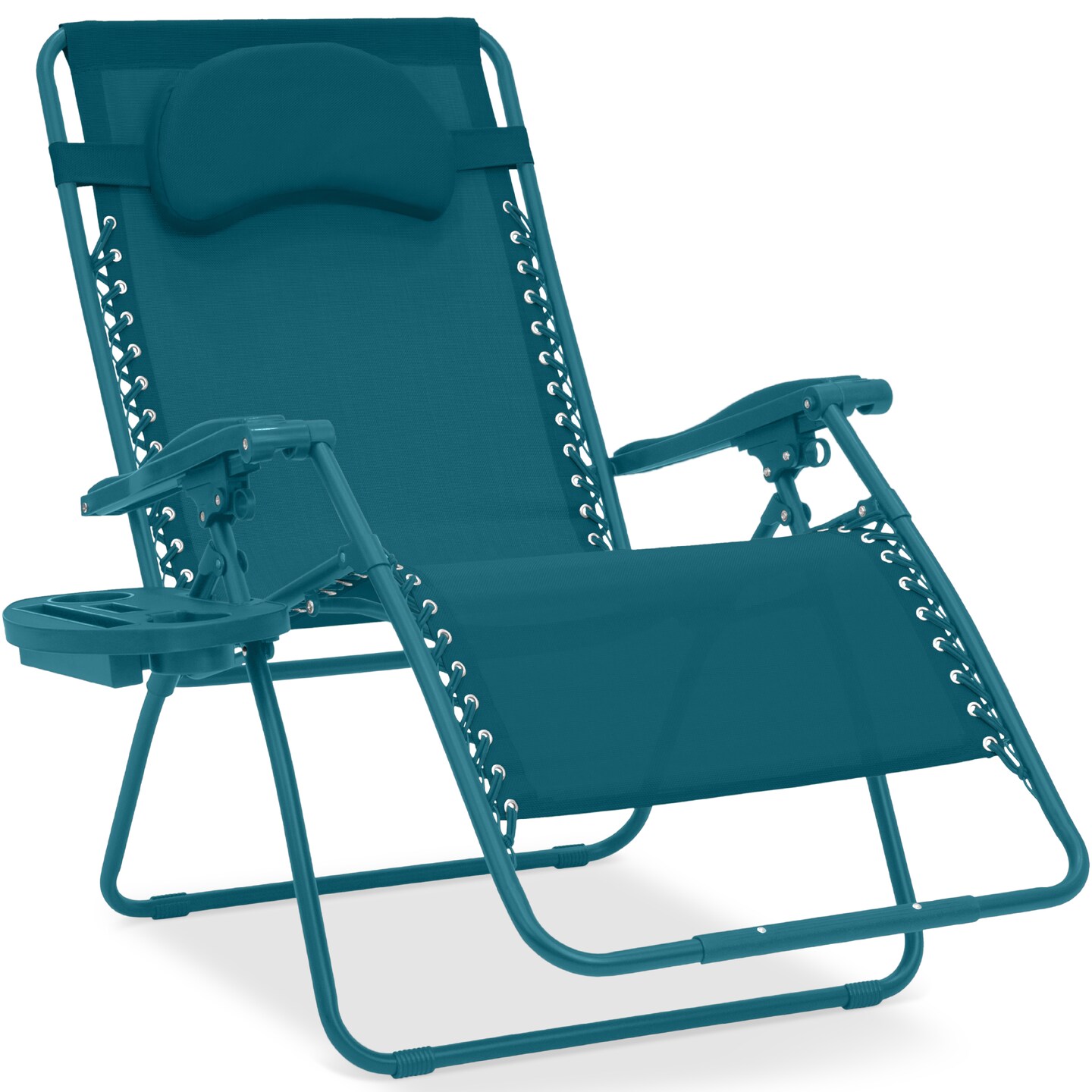 Best Choice Products Oversized Zero Gravity Chair, Folding Outdoor Patio Recliner w/ Cup Holder