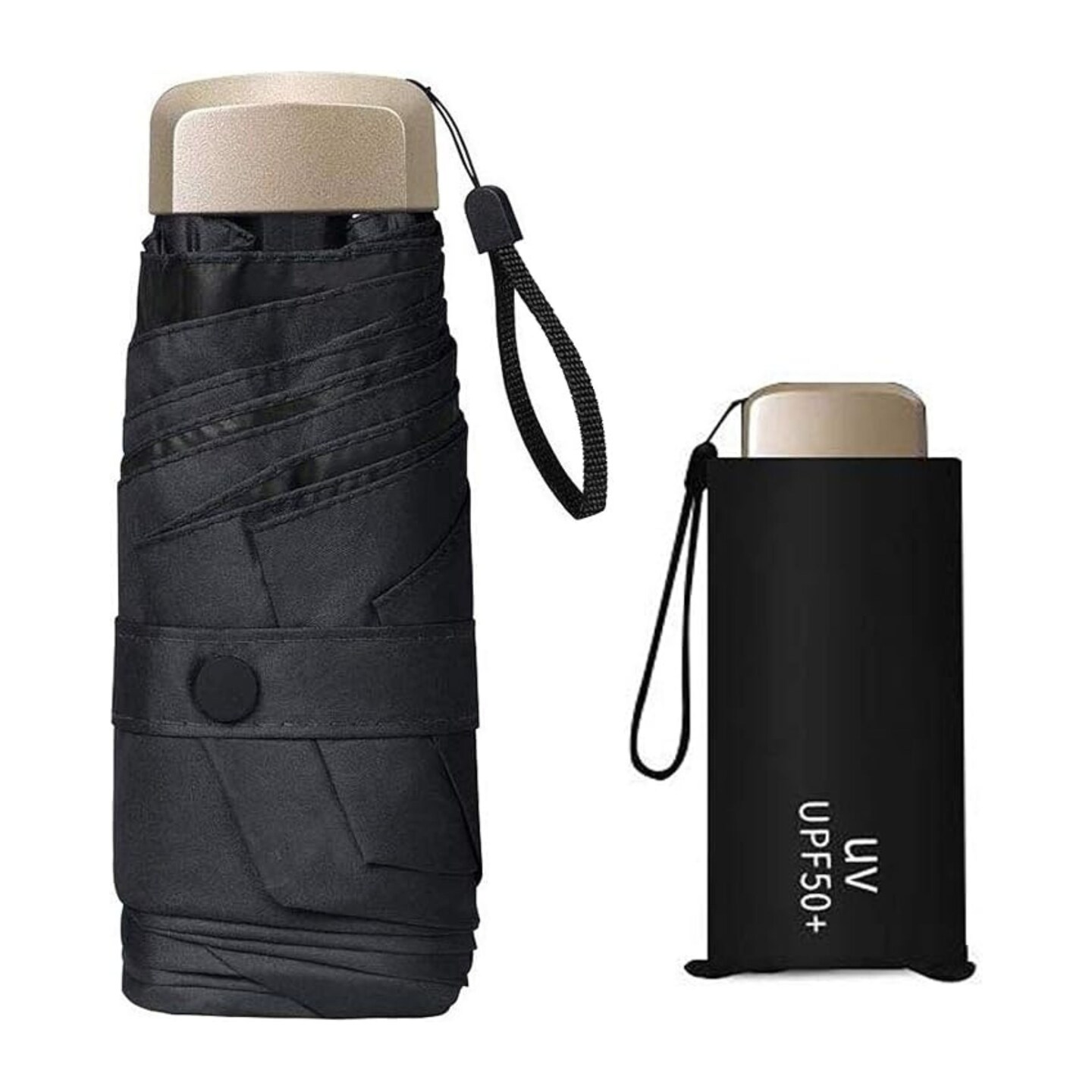 Kitcheniva Mini Portable Pocket Umbrella for Rain and Sun UV Protection