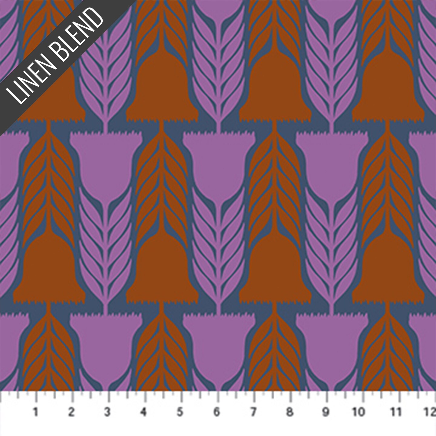 Heritage in Denim (clamt102-42v) | Silhouette | Anna Maria | Northcott