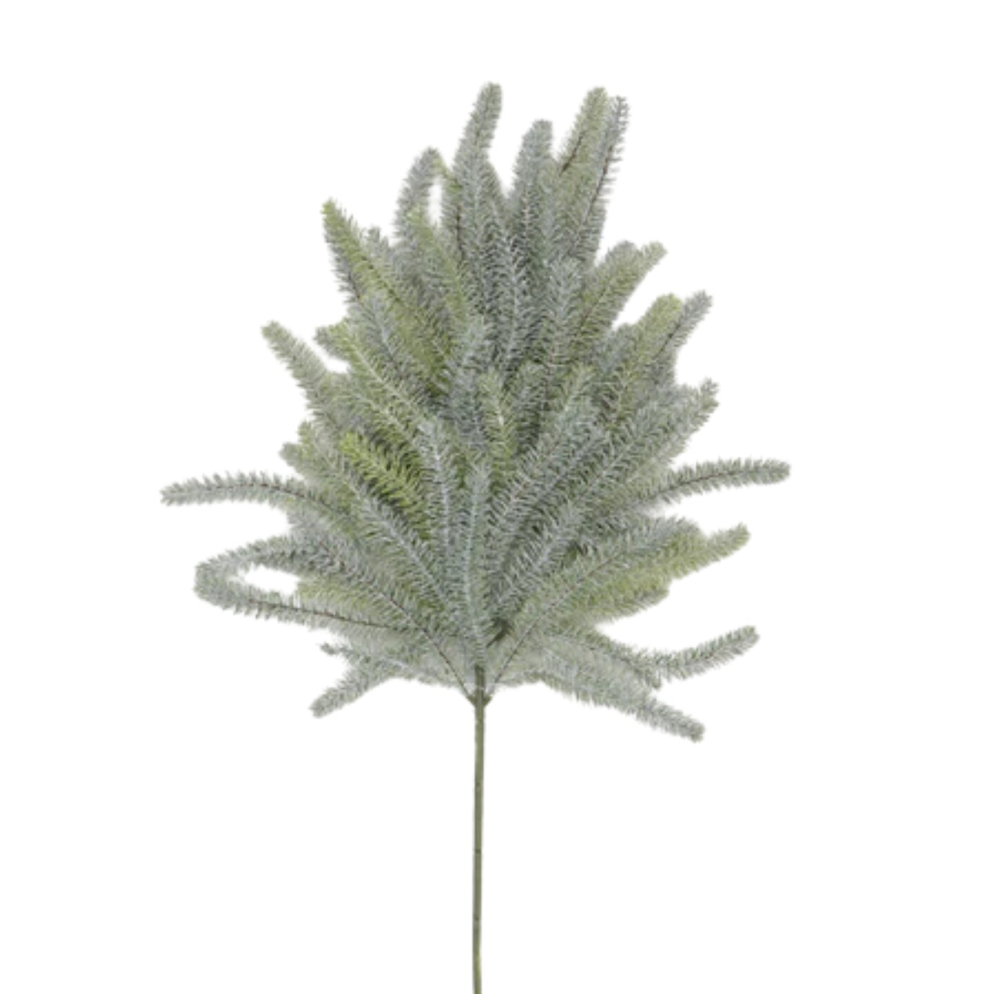 27.5 Inch Snowy Weeping Larch Pine Spray for Outdoor Winter Decor-XM13458FRGR