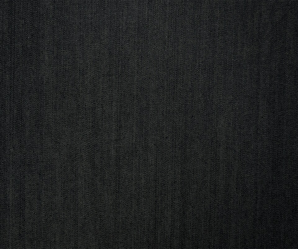 Dark Black 11 oz. Famous Denim Co. Cotton Stretch Denim Twill Woven Fabric By the Yard