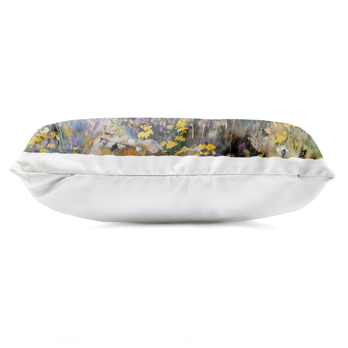 Stupell Industries Sea of Wildflowers Coast Outdoor Pillow, 14 x 7 x 20
