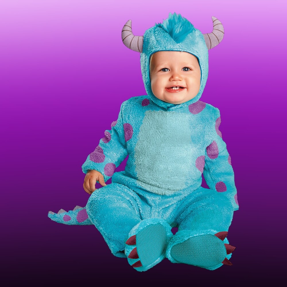 Baby Monsters University Sulley Costume with Jumpsuit Headpiece Booties |  Michaels