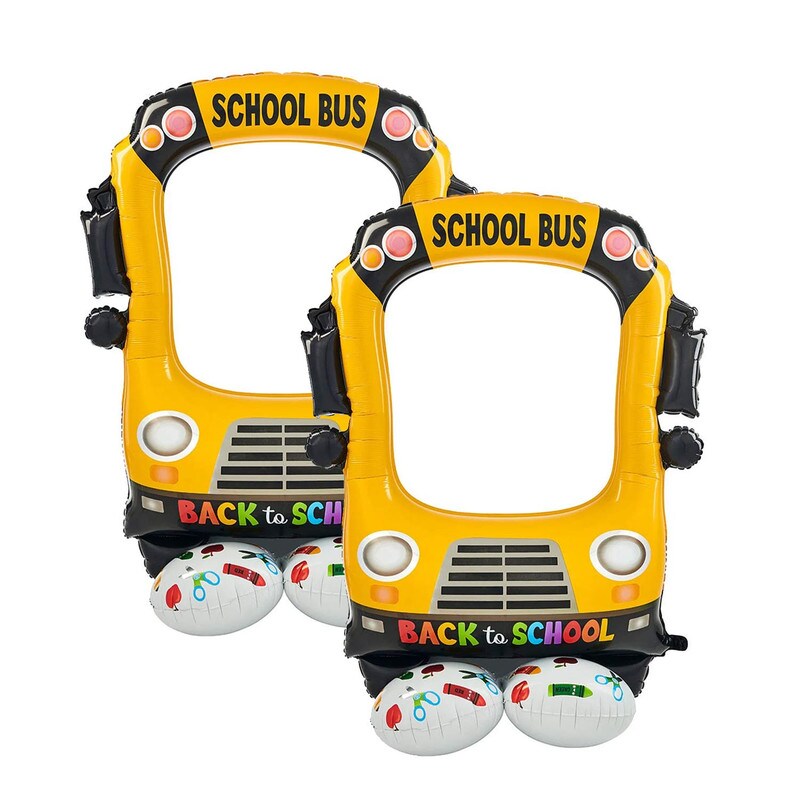 Anagram&#xAE; 56 inch Selfie School Bus AirLoonz