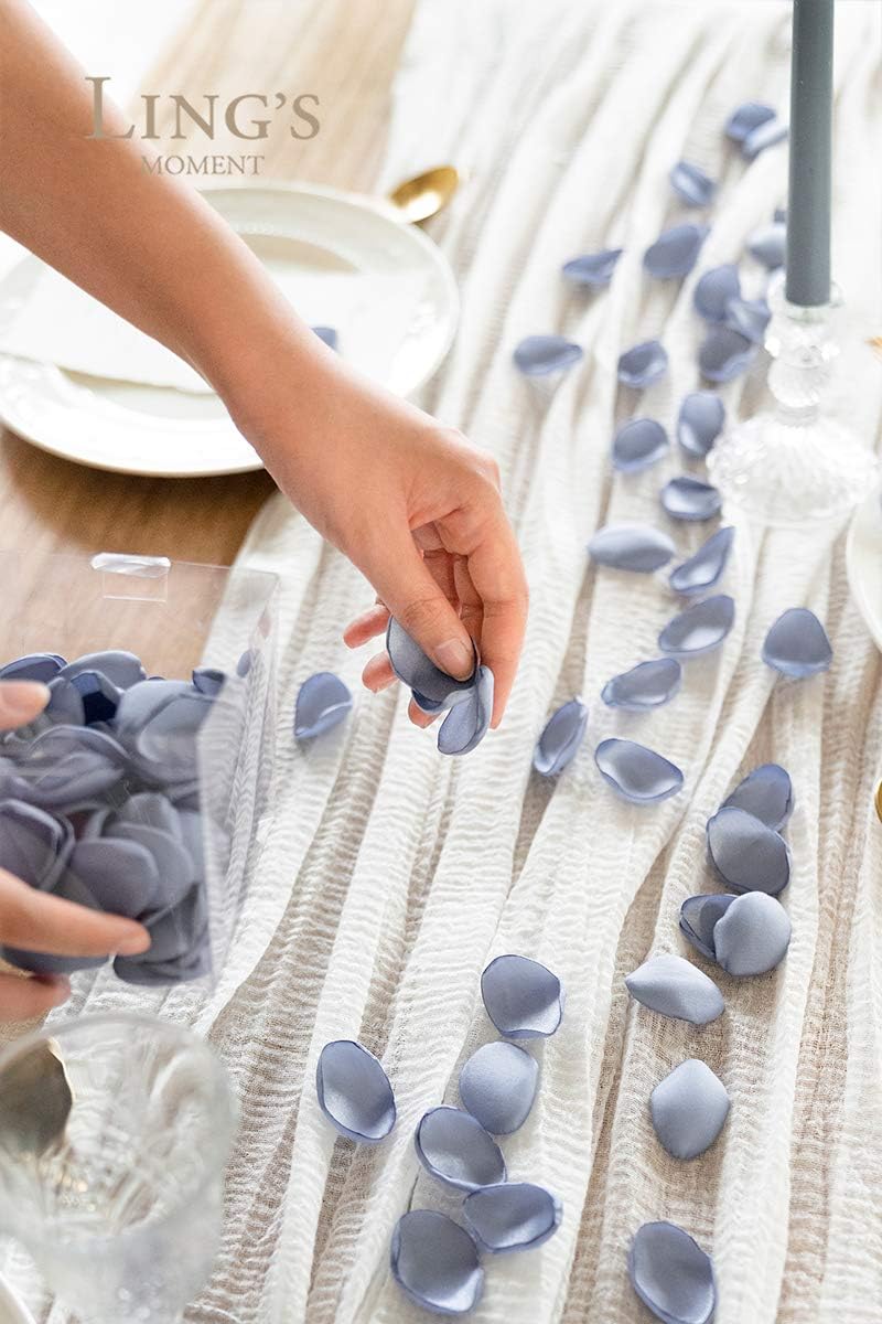 Moment Rose Petals, Silk Flower Petals for Wedding/Aisle/Flower Girl Baskets/Table Centerpiece D&#xE9;cor,etc.