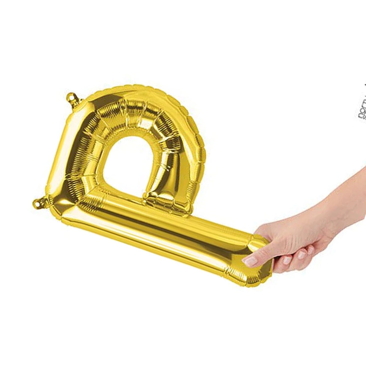 NorthStar Balloons&#xAE; 16&#x22; Gold Letter P Balloon Air Fill Only