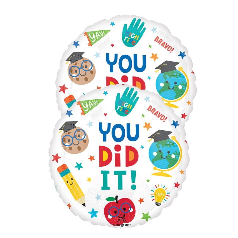 Anagram&#xAE; 17 Inch Graduation Fun You Did It Balloon