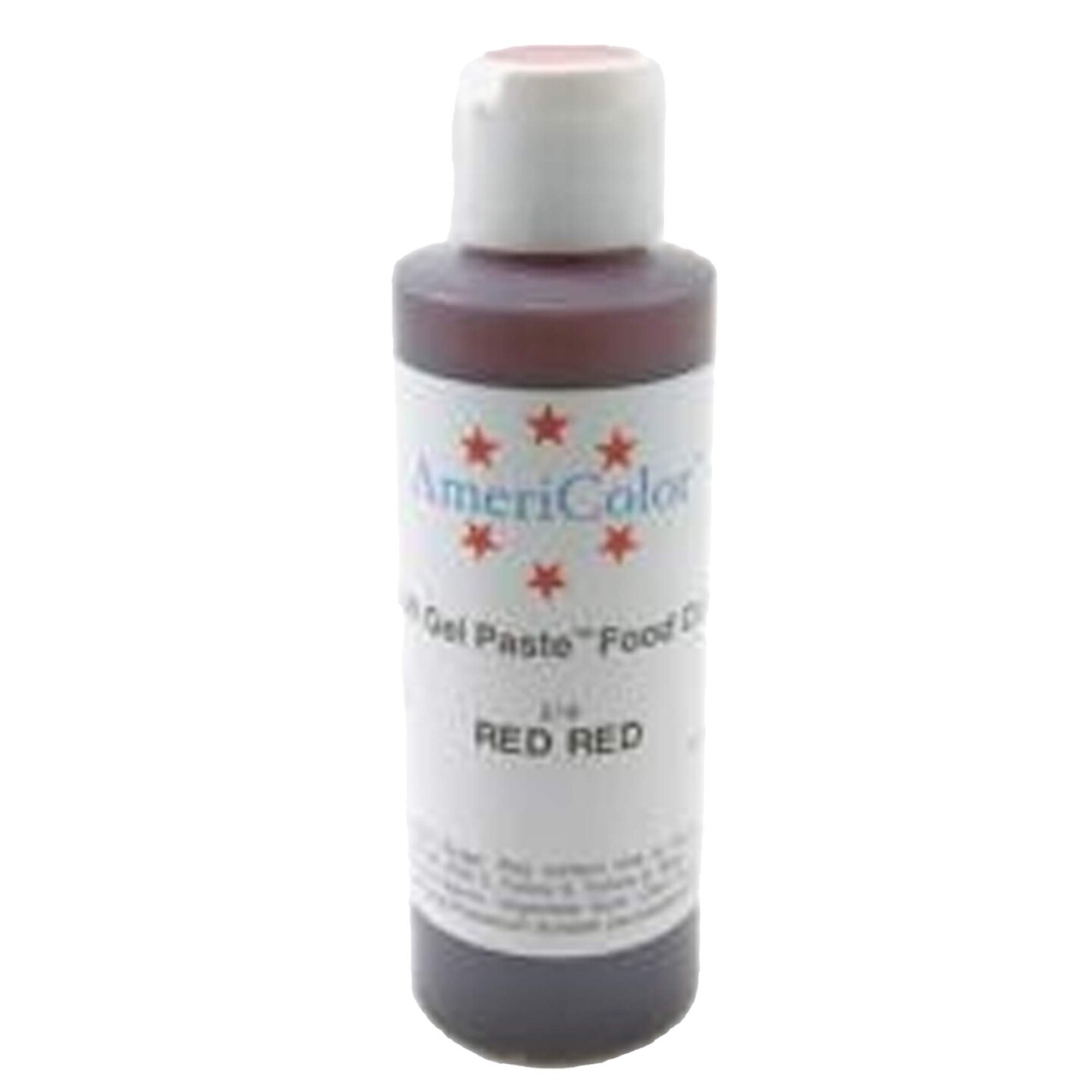 Red Red Soft Gel Food Color AmeriColor 4.5 Ounces