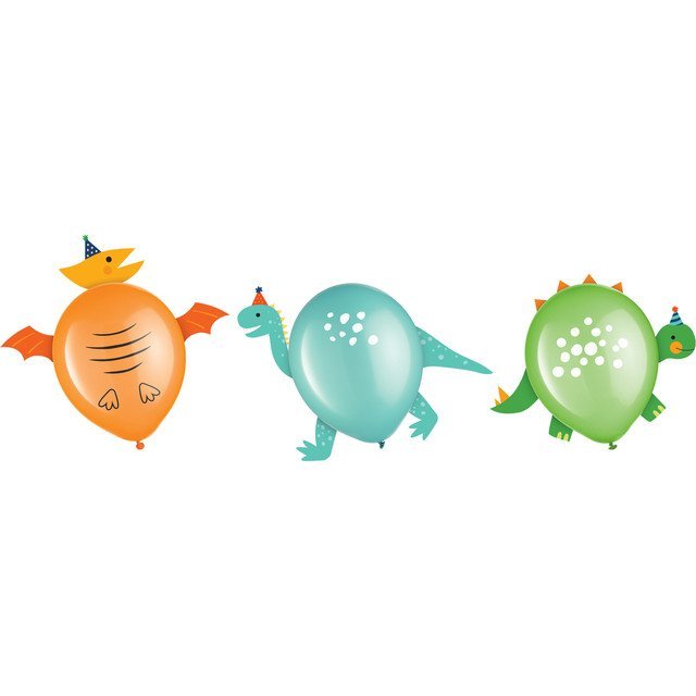 Dinosaur Dinomite Party Foil Balloon Bouquet