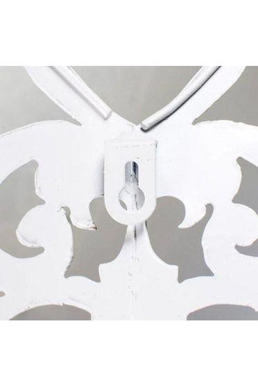 24&#x22; Metal Filigree Angel Wings: Antique Cream