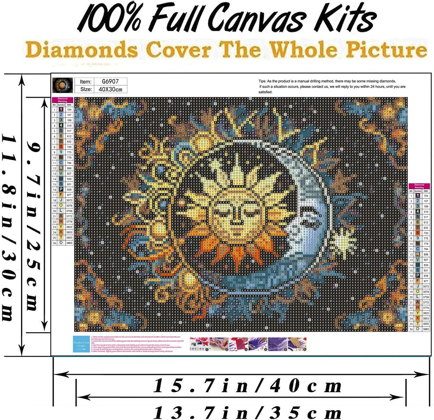 Hippie Sun and Moon Diamond Painting Kits,Boho Bohemian Vintage Aesthetic Diamond Art Kits for Beginner Round Full Drills,Colorful Mandala Paint by Diamonds Gem Art for Home Wall Decor 12X16 Inch
