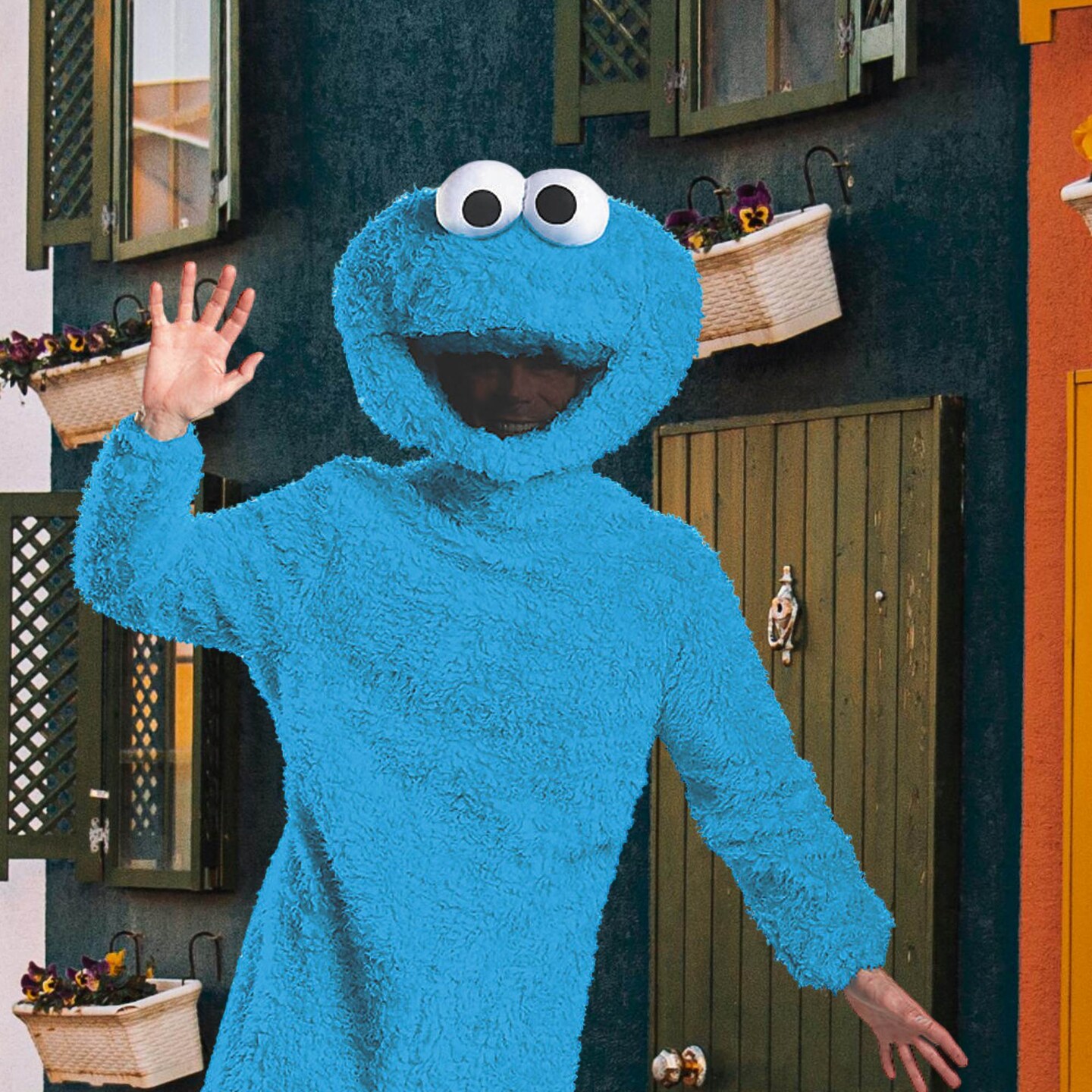Cookie Monster Prestige Adult Costume