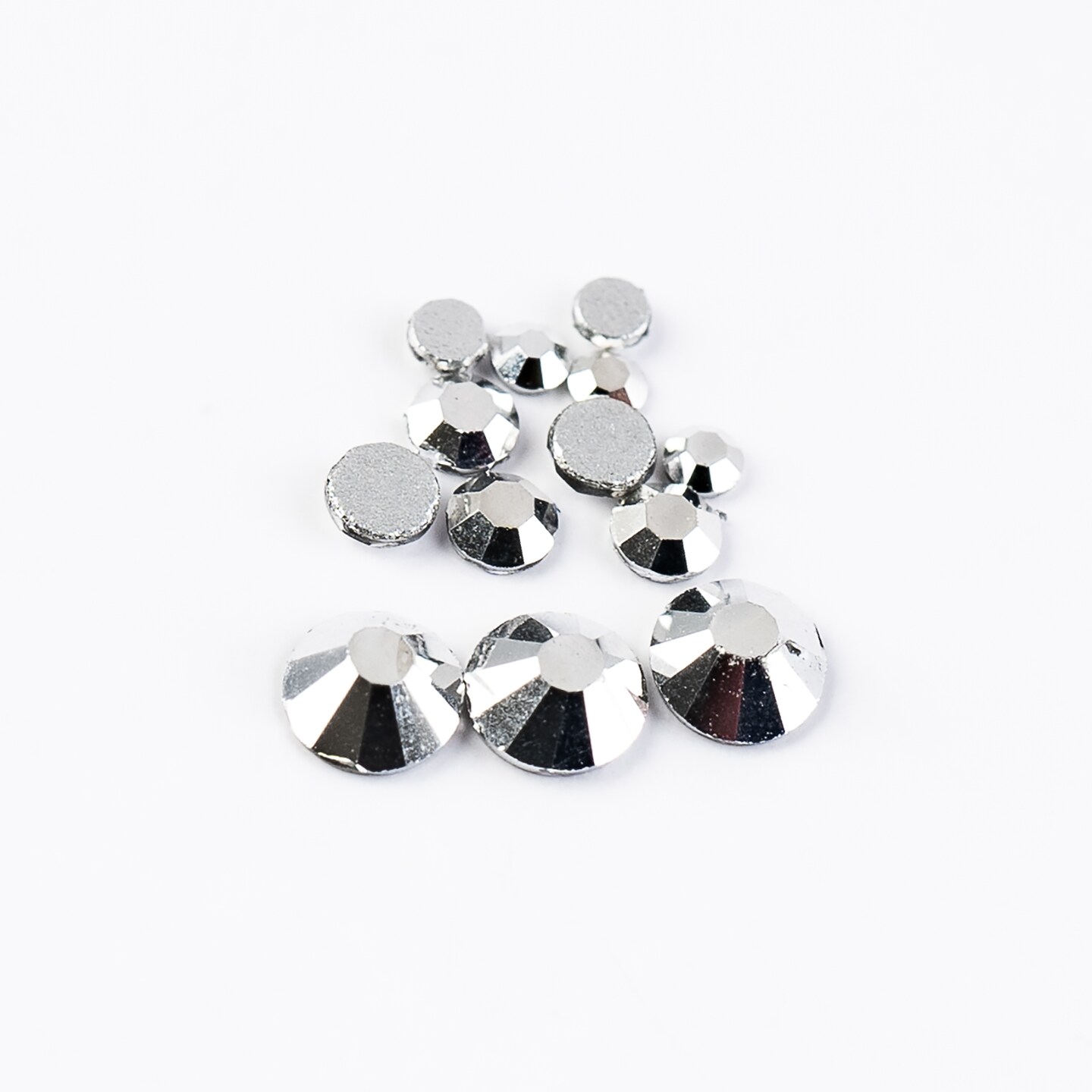 Crystal Lane DIY Combo Glass Flatback Rhinestones SS3 / SS6 / SS12